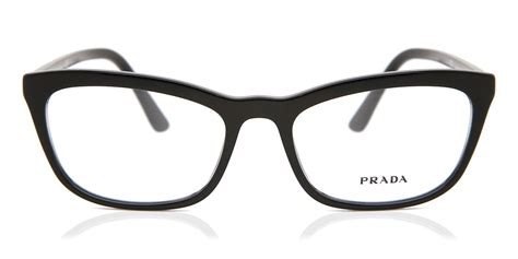 prada pr 10xv|Prada PR 10XV 1AB1O1 Eyeglasses in Black .